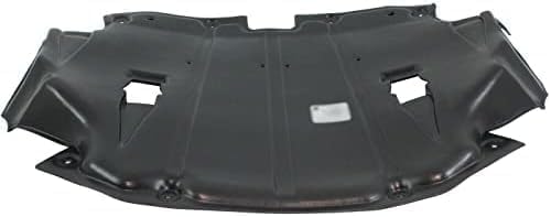 Front Center Engine Splash Shield Under Cover Plastic Direct Replacement Compatible with 2007-2014 Mercedes Benz S-Class MB1228151 2215244130