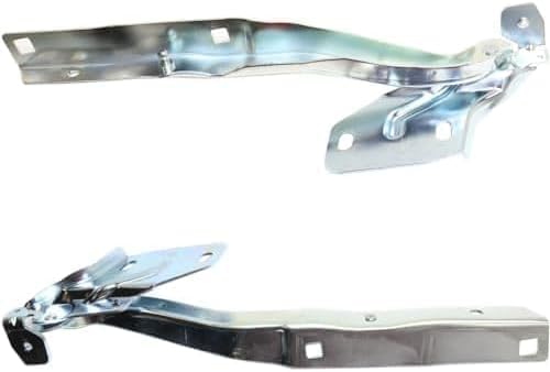 Set of 2 Front Hood Hinge Right Passenger & Left Driver Side Direct Replacement Compatible with 2002-2009 Dodge Ram 1500/2003-2009 2500 3500 CH1236133 CH1236132 4589178AA 4589179AA