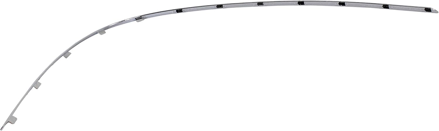 Set Of 2 Rear Bumper Trim Chrome Left Driver & Right Passenger Side Direct Replacement Compatible With 2010-2013 Mercedes Benz E-Class MB1159110 MB1158110 2128852121 2128852121