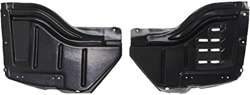 Set Of 2 Front Section Fender Liner Right Passenger & Left Driver Side Direct Replacement Compatible With 2007-2013 Toyota Tundra TO1249146 TO1248146 538050C011 538060C011