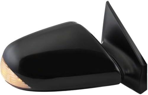 Set Of 2 Front Power Mirror Non-Folding Non-Heated Primed Plastic Left Driver & Right Passenger Side Direct Replacement Compatible With 2005-2010 Scion tC SC1320102 SC1321102