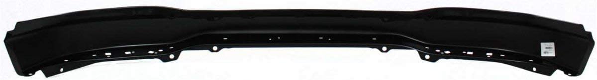 Front Bumper Primed Steel With Pad Holes Direct Replacement Compatible With 1999-2002 Ford Expedition / 1999-2004 F-150 FO1002357 YL3Z17757CAA