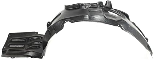 Set Of 2 Front Fender Liner Plastic Left Driver & Right Passenger Side Direct Replacement Compatible With 2007-2012 Mitsubishi Eclipse MI1251107 MI1250107 5370A774 5370A773