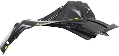 Front Section Fender Liner Right Passenger Side Direct Replacement Compatible With 2017-2018 Audi A4 AU1249135 8W0853888C-PFM