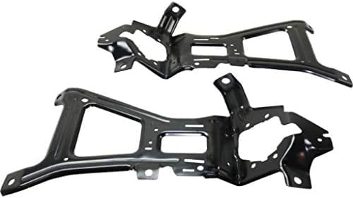 Set of 2 Front Bumper Bracket Right Passenger & Left Driver Side Direct Replacement Compatible with 2015-2018 Ram 1500 CH1061106 68271501AC