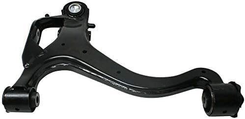 Set of 2 Front Lower Control Arm Steel Left Driver & Right Passenger Side Direct Replacement Compatible With 2005-2009 Land Rover LR3 / 2010-2016 LR4 LR028245 RBJ501540 LR028249