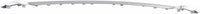 Rear Bumper Molding Chrome Direct Replacement Compatible with 2011-2014 Chrysler 300 CH1144104 68127952AC
