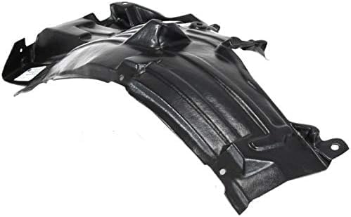 Front & Rear Section Fender Liners Plastic Left Driver & Right Passenger Side Direct Replacement Compatible With 2003-2005 Nissan 350Z NI1251130 NI1250130 NI1251131 NI1250138