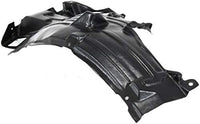 Front & Rear Section Fender Liners Plastic Left Driver & Right Passenger Side Direct Replacement Compatible With 2003-2005 Nissan 350Z NI1251130 NI1250130 NI1251131 NI1250138