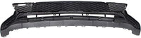 Front Bumper Center Grille Textured Plastic Direct Replacement Compatible With 2013-2015 Mercedes Benz GLK-Class MB1036149 2048856823