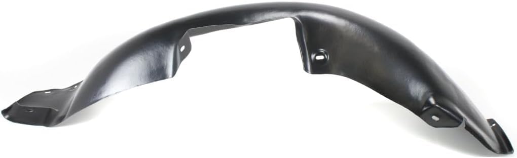 Front Fender Liner Left Driver Side Direct Replacement Compatible With 1999-2006 Volkswagen Golf/GTI / 1995-2005 Jetta VW1248103 1JM809957