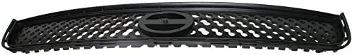 Front Grille Assembly Textured Black Shell And Insert Plastic Direct Replacement Compatible With 2008-2010 Scion tC SC1200106 5310121900 5310121110