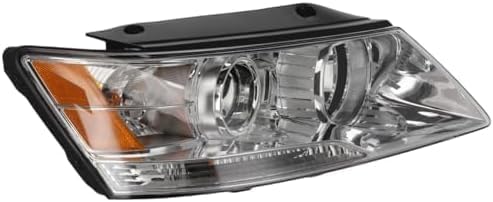 Set Of 2 Front Headlight Assembly Right Passenger & Left Driver Side Direct Replacement Compatible With 2009-2010 Hyundai Sonata HY2502148 HY2503148 921010A500 921020A500
