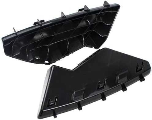 Set Of 2 Front Bumper Upper Support Bracket Plastic Right Passenger & Left Driver Side Direct Replacement Compatible With 2013-2018 Hyundai Santa Fe Sport HY1043132 HY1042132