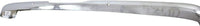 Front Bumper Chrome Steel Direct Replacement Compatible With 1967-1977 Ford F-Series FO1002102 C4TZ17757D