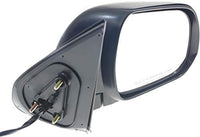 Set Of 2 Front Power Mirror Manual Folding Non-Heated Primed Plastic Left Driver & Right Passenger Side Direct Replacement Compatible With 2012-2015 Toyota Tacoma TO1321283 TO1320283