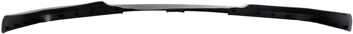 Front Bumper Face Bar Chrome Steel + Upper Cover + Lower Valance Textured Gray Direct Replacement Compatible With 2002-2006 Chevrolet Silverado 1500 GM1002416 GM1051110