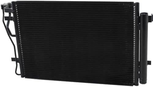Front A/C Condenser Aluminum Core Direct Replacement Compatible With 2010-2011 Kia Forte KI3030125 976061M101