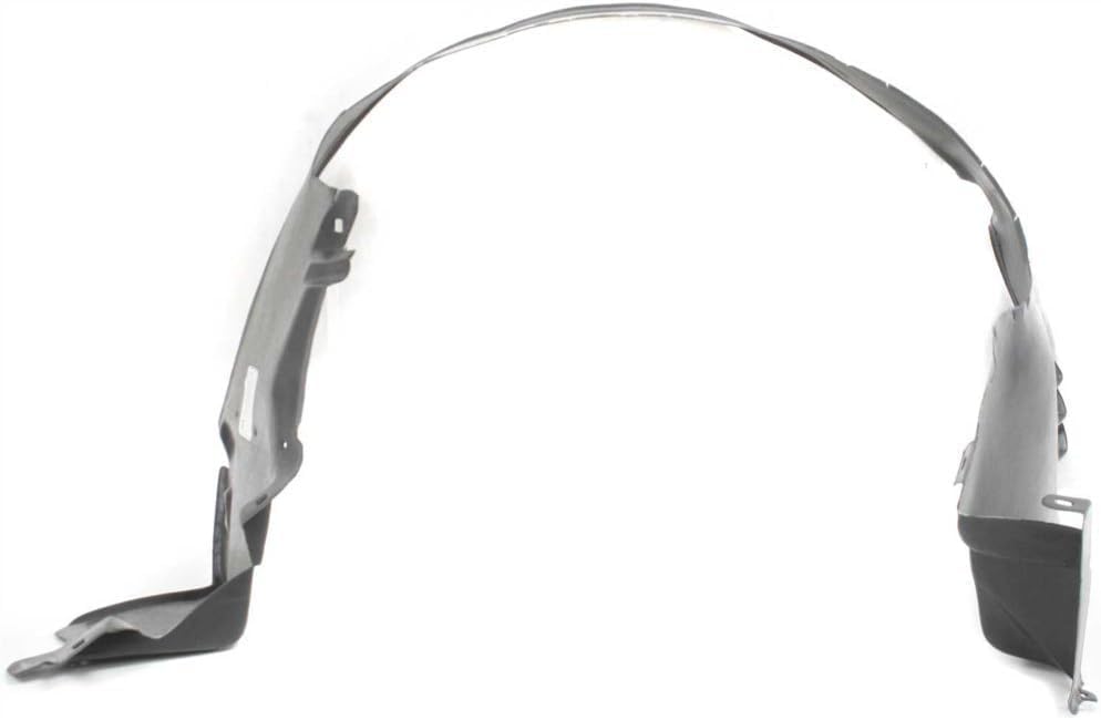 Front Fender Liner Rear Section Left Driver Side Direct Replacement Compatible With 1998-2003 Mercedes Benz CLK-Class MB1248128 2086980530