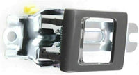 Set of 2 Front Interior Door Handle Lock Without Case with Gray Lever Left Driver & Right Passenger Side Direct Replacement Compatible with 1984-1989 Toyota Pickup TO1353118