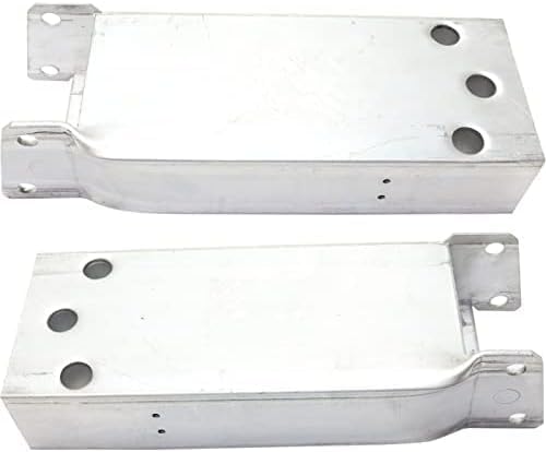 Set Of 2 Front Bumper Bracket Aluminum Left Driver & Right Passenger Side Direct Replacement Compatible With 2014-2019 Mercedes Benz CLA- Class / 2015-2020 GLA-Class