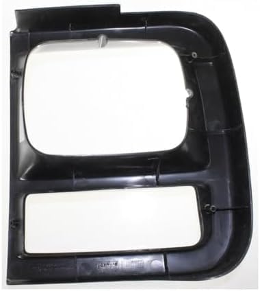 Set Of 2 Front Head Light Door Bezel Left Driver & Right Passenger Side Direct Replacement Compatible With 1994-1996 Chevrolet/GMC G-Series GM2513181 GM2512181 15685964 15685963