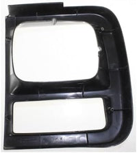 Set Of 2 Front Head Light Door Bezel Left Driver & Right Passenger Side Direct Replacement Compatible With 1994-1996 Chevrolet/GMC G-Series GM2513181 GM2512181 15685964 15685963