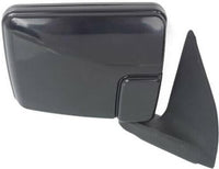 Set Of 2 Front Mirrors Manual Folding Non-Heated Paintable Plastic Right Passenger & Left Driver Side Direct Replacement Compatible With 1987-1993 Ram 50 Pickup CH1321140 CH1320140