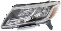Set Of 2 Front Head Light Assembly Plastic Left Driver & Right Passenger Side Direct Replacement Compatible With 2013-2016 Nissan Pathfinder NI2503221 NI2502221 260103KA0B 260603KA0B