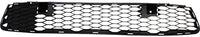 Front Bumper Grille Textured Plastic Direct Replacement Compatible With 2016-2017 Mitsubishi Lancer MI1036109 6402A399