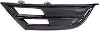 Set Of 2 Front Bumper Grille Textured Right Passenger & Left Driver Side Direct Replacement Compatible With 2015-2017 Chrysler 200 CH1038160 CH1039160 68203015AC 68203014AC