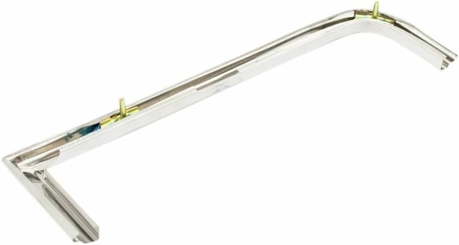 AUTOS PARTS PLUS Set Of 2 Front Grille Molding Chrome Left Driver & Right Passenger Side Direct Replacement Compatible With 1983-1988 Chevrolet/GMC C-k Series GM1213101 GM1212101 15593228 15593227