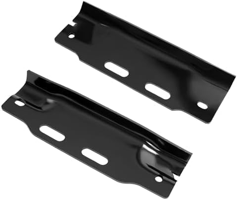 Set of 2 Front Bumper Mounting Arm Bracket Left Driver & Right Passenger Side Direct Replacement Compatible with 1992-1997 Ford F-Series FO1066108 FO1067108 F2TZ17752A F2TZ17752B