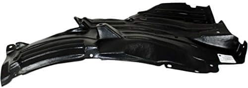 Front & Rear Section Fender Liners Plastic Left Driver & Right Passenger Side Direct Replacement Compatible With 2003-2005 Nissan 350Z NI1251130 NI1250130 NI1251131 NI1250138