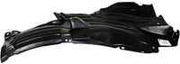 Front & Rear Section Fender Liners Plastic Left Driver & Right Passenger Side Direct Replacement Compatible With 2003-2005 Nissan 350Z NI1251130 NI1250130 NI1251131 NI1250138