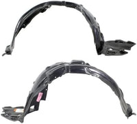 Set Of 2 Front Fender Liner Plastic Left Driver & Right Passenger Side Direct Replacement Compatible With 2006-2007 Lexus GS430 LX1251113 LX1250113 5380530090 5380630090