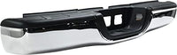 Rear Step Bumper Assembly Chrome Steel Direct Replacement Compatible With 2000-2006 Toyota Tundra TO1103107 521510C021-PFM