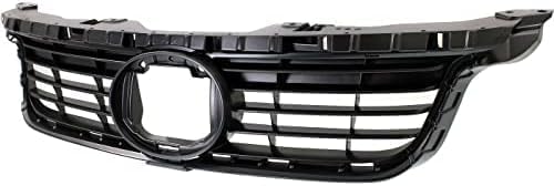 Front Grille Painted Dark Gray Shell And Insert Plastic Direct Replacement Compatible With 2011-2013 Lexus CT200h LX1200139 5311176900