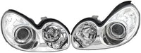 Set Of 2 Front Headlight Assembly Right Passenger & Left Driver Side Direct Replacement Compatible With 2002-2005 Hyundai Sonata HY2502126 HY2503126 921013D050 921023D050