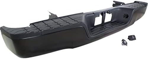 Step Bumper Assembly Primed Steel Without Sensor Holes Direct Replacement Compatible With 2007-2013 Toyota Tundra TO1103115 521510C081-PFM