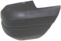 Front Bumper End Cap Textured Left Driver Side Direct Replacement Compatible With 1984-1996 Jeep Cherokee CH1004107 52000179