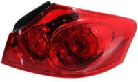 Set Of 2 Tail Light Assembly Right Passenger & Left Driver Side Direct Replacement Compatible With 2009-2013 Infiniti G37 / 2007-2008 G35 / 2015 Q40 / 2011-2012 G25 IN2801118