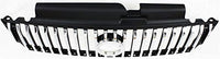 Front Grille Assembly Primed Shell With Chrome Insert Plastic Direct Replacement Compatible With 2005-2007 Mercury Mariner FO1200468 5E6Z8200AA