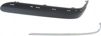 Front Bumper Molding Primed Left Driver Side Direct Replacement Compatible With 2001-2007 Mercedes Benz C-Class MB1058104 2038852121