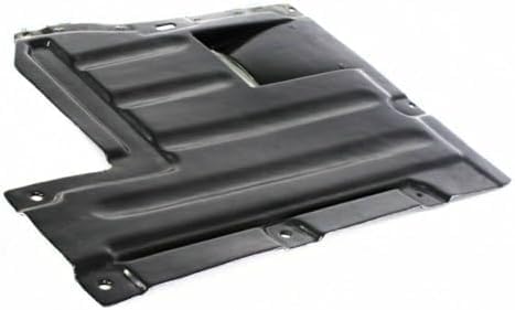Front Engine Center Splash Shield Under Cover Plastic Direct Replacement Compatible with 2007-2013 BMW 3-Series BM1228121 51757167421