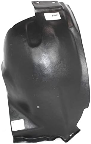 Set of 2 Front & Rear Section Fender Liner Right Passenger Side Direct Replacement Compatible With 2005-2009 Ford Mustang FO1251130 FO1251128 5R3Z16102BA 5R3Z16102AB