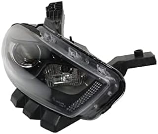 Set Of 2 Front Head Light Lens And Housing Right Passenger & Left Driver Side Direct Replacement Compatible With 2013-2016 Dodge Dart CH2519145 CH2518145 68292808AB 68292809AB