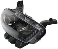 Set Of 2 Front Head Light Lens And Housing Right Passenger & Left Driver Side Direct Replacement Compatible With 2013-2016 Dodge Dart CH2519145 CH2518145 68292808AB 68292809AB
