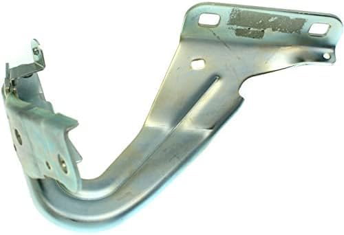 Set of 2 Front Hood Hinge Steel Right Passenger & Left Driver Side Direct Replacement Compatible with 2011-2019 Ford Explorer / 2013-2019 Police Interceptor FO1236155 FO1236154