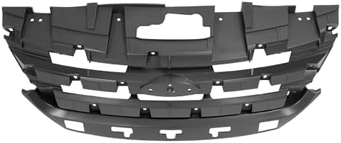 Front Grille Header Panel Plastic Direct Replacement Compatible With 2010-2012 Ford Fusion FO1223114 AE5Z8A284AC